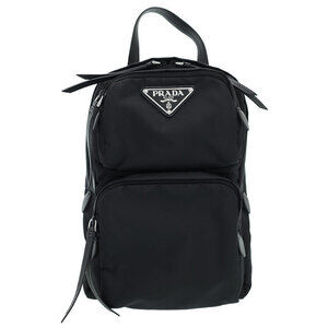 Prada belt bag black waist Body Bum Crossbody Bag Black
